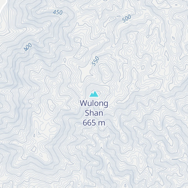 Map of Wulong Shan