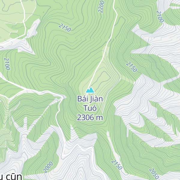 Map of Bái Jiàn Tuó