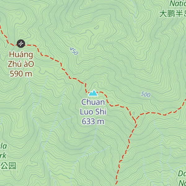 Map of Chuan Luo Shi