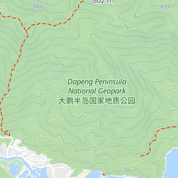 Map of Mt. Huang Tang