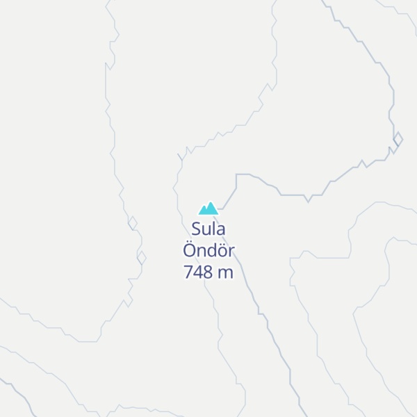 Map of Sula Öndör