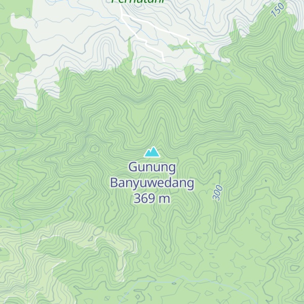 Map of Gunung Banyuwedang