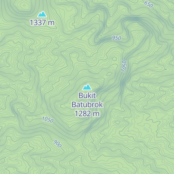 Map of Bukit Batubrok