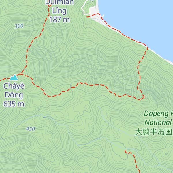 Map of Dīng Xīn Hú