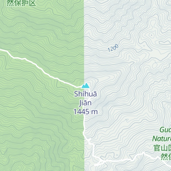 Map of Shíhuā Jiān