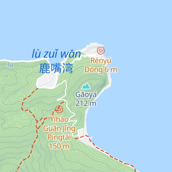 Map of Gāoyá