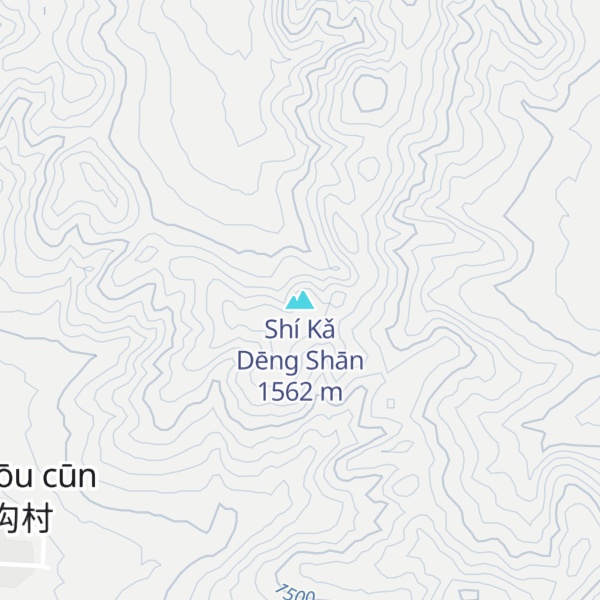 Map of Shí Kǎ Dēng Shān