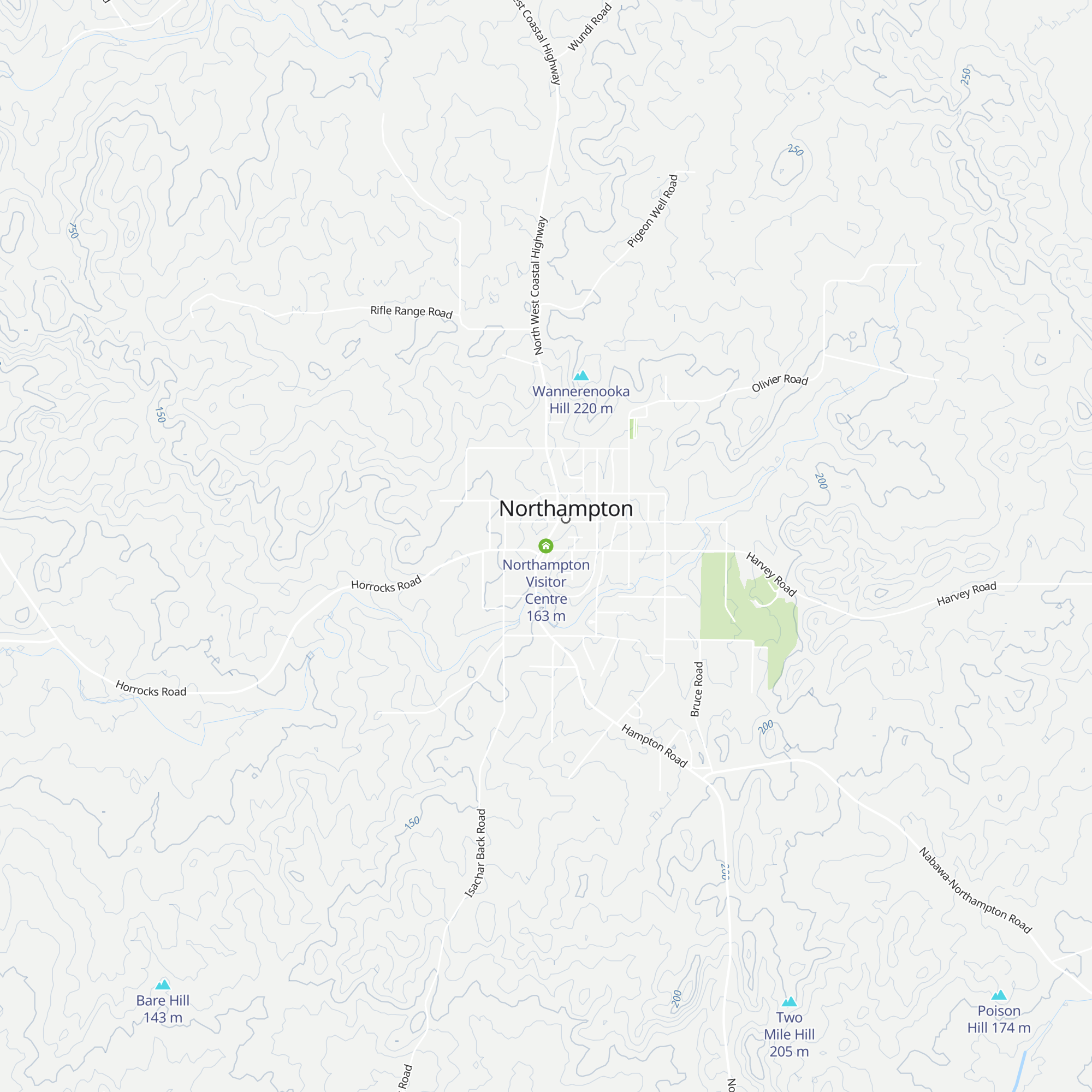 Northampton Visitor Centre map