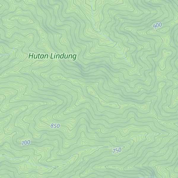 Map of Gunung Pengumbahan