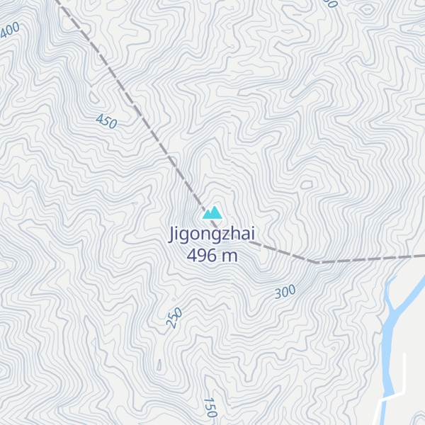 Map of Jigongzhai
