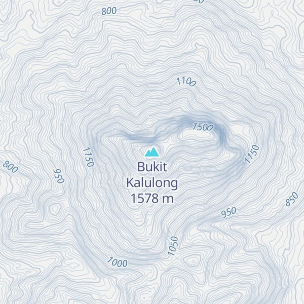 Map of Bukit Kalulong
