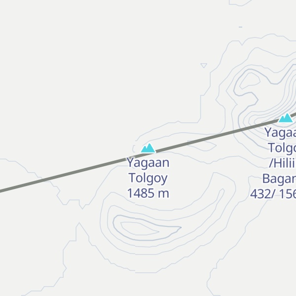 Map of Yagaan Tolgoy