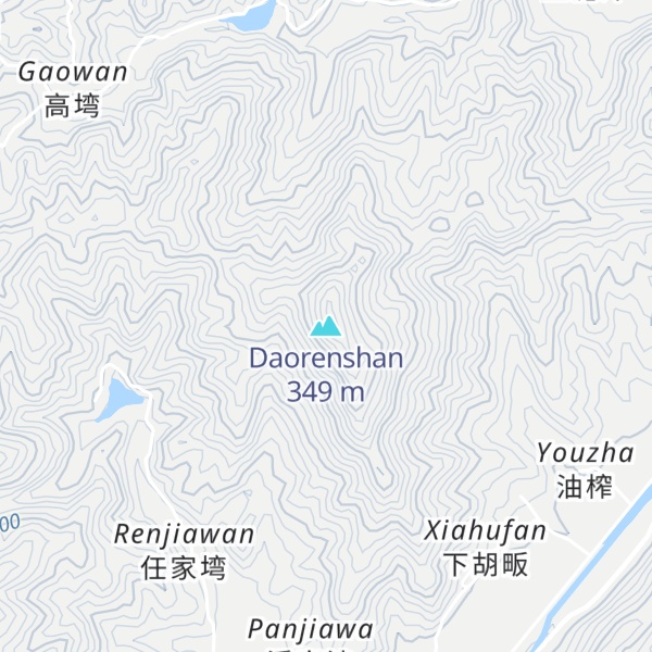 Map of Daorenshan
