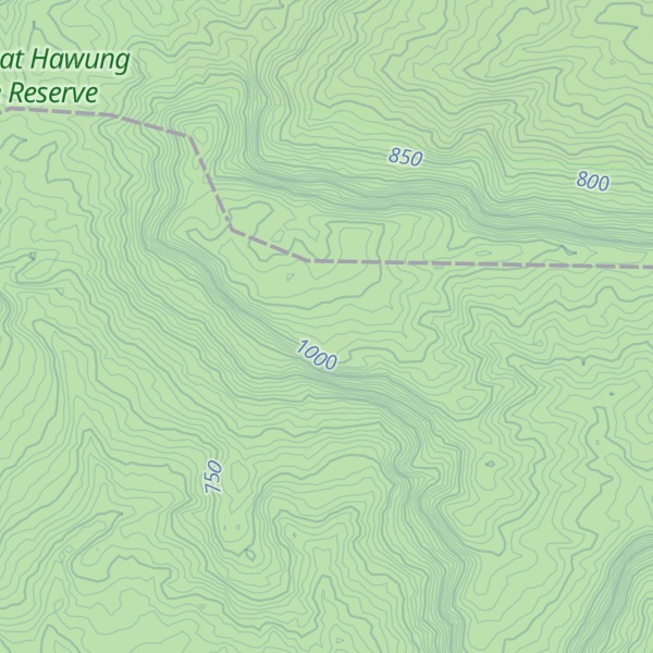 Map of Bukit Lesung
