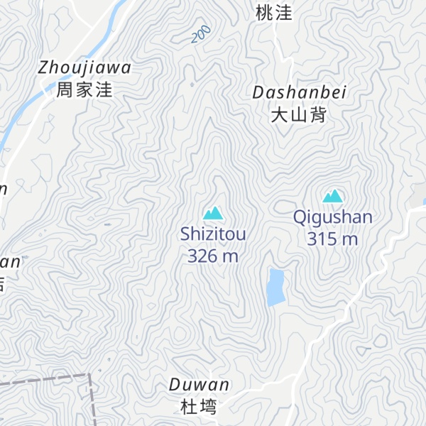 Map of Shizitou