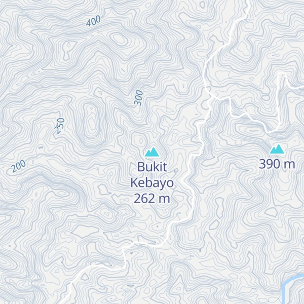 Map of Bukit Kebayo