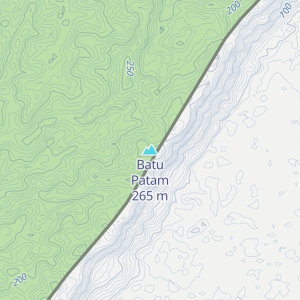Map of Batu Patam