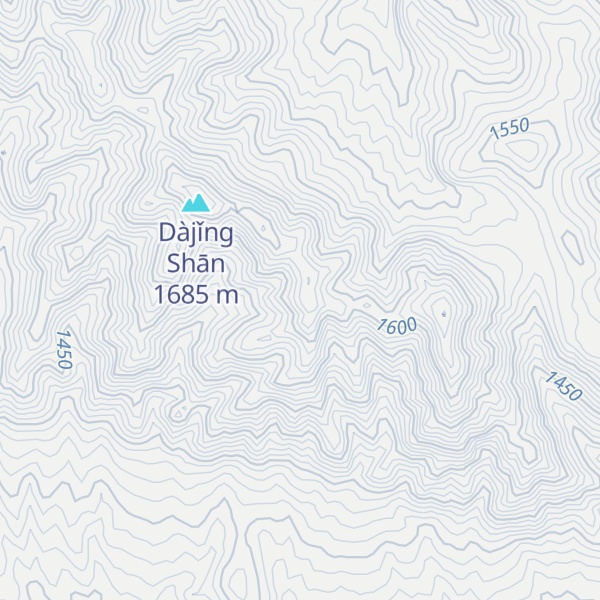 Map of Guǎng Huāngshān