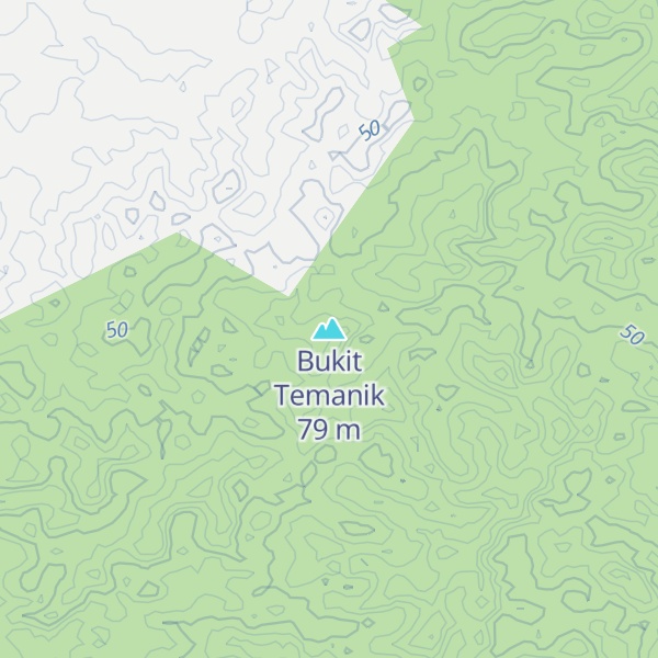 Map of Bukit Temanik