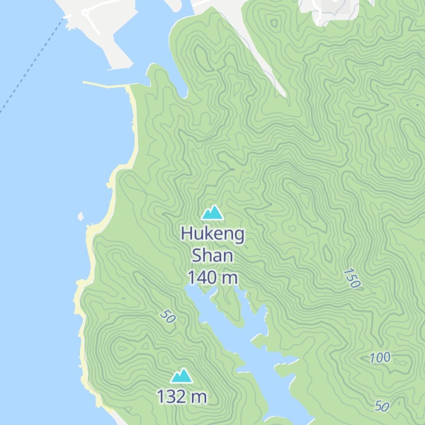 Map of Hukeng Shan