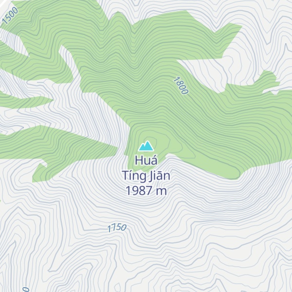 Map of Huá Tíng Jiān