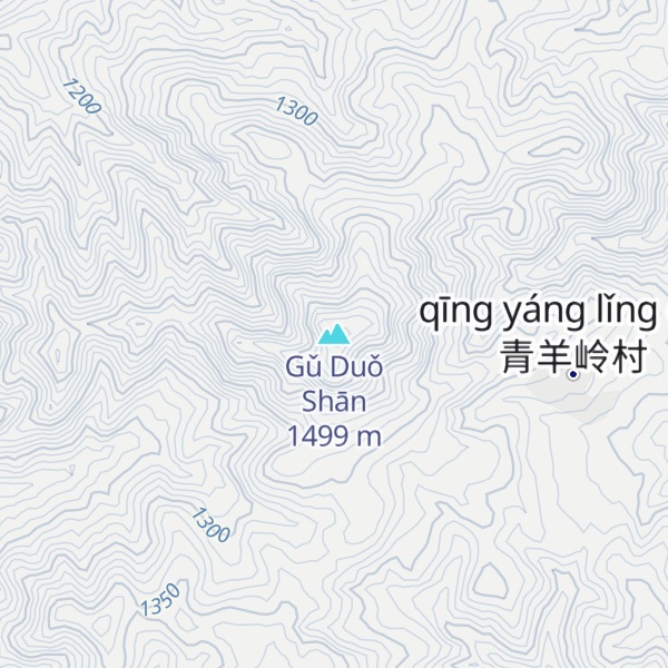 Map of Gǔ Duǒ Shān