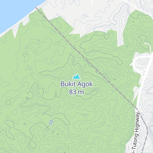 Map of Bukit Agok