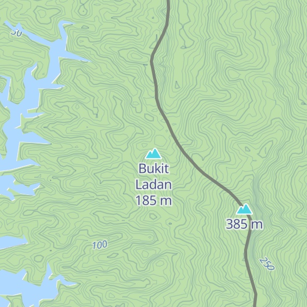 Map of Bukit Ladan