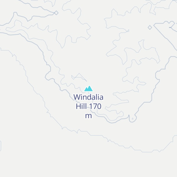 Map of Windalia Hill