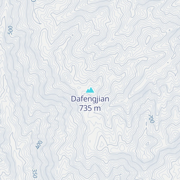 Map of Dafengjian
