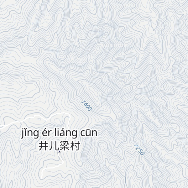 Map of Xiǎoxī Jiānzǐ