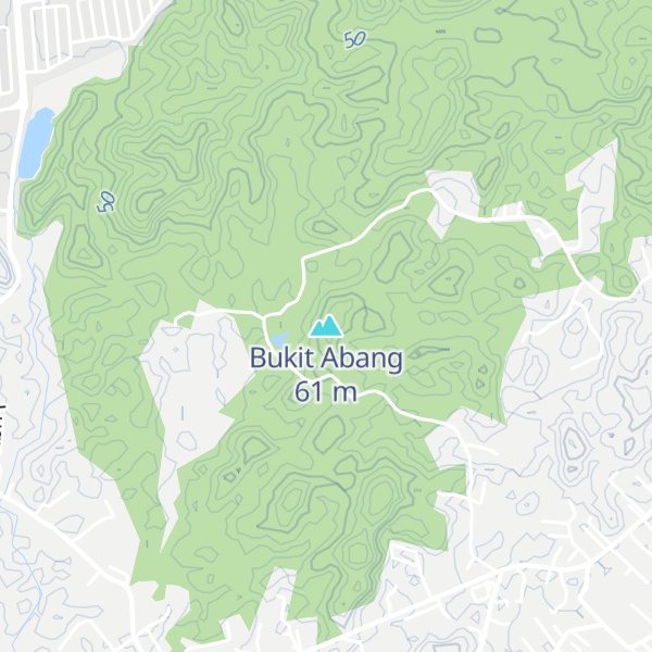 Map of Bukit Abang