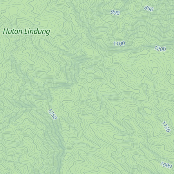 Map of Gunung Patas