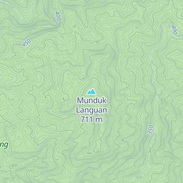 Map of Munduk Languan