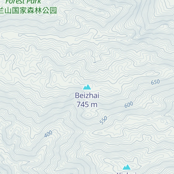 Map of Beizhai