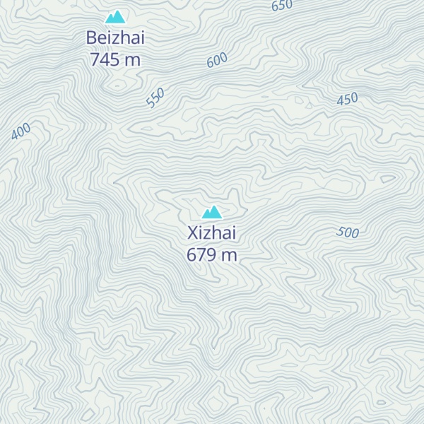 Map of Xizhai