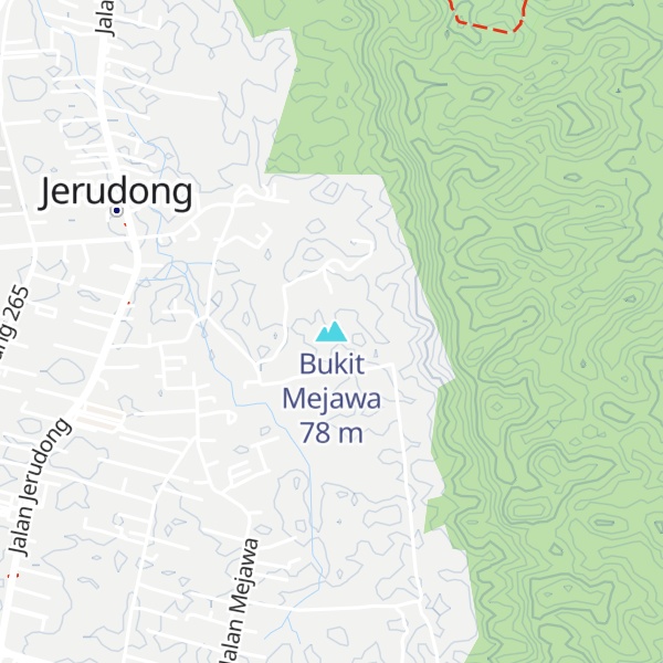 Map of Bukit Mejawa