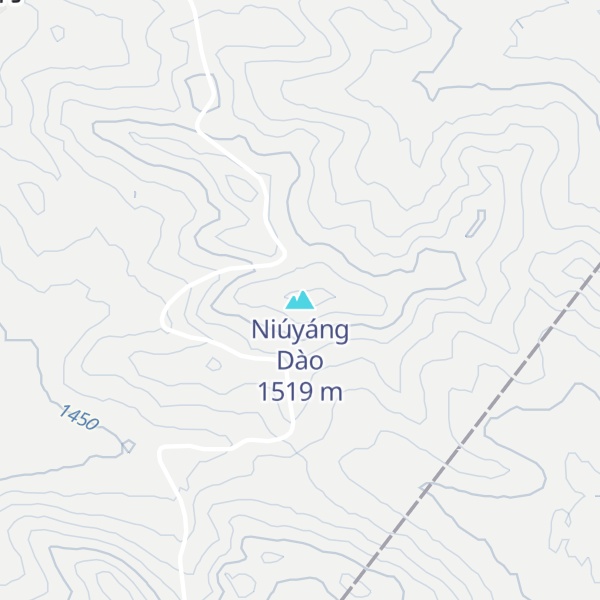 Map of Niúyáng Dào