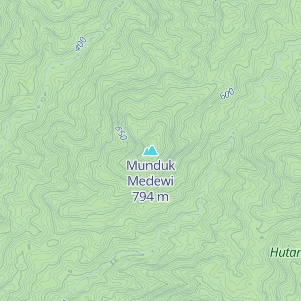 Map of Munduk Medewi