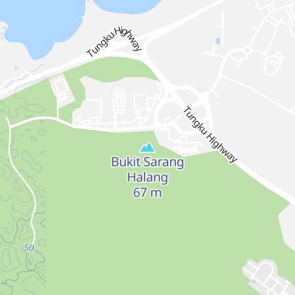 Map of Bukit Sarang Halang
