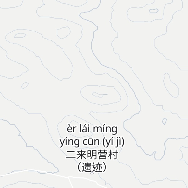 Map of Hòu Nào Shān