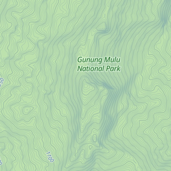 Map of Gunung Api