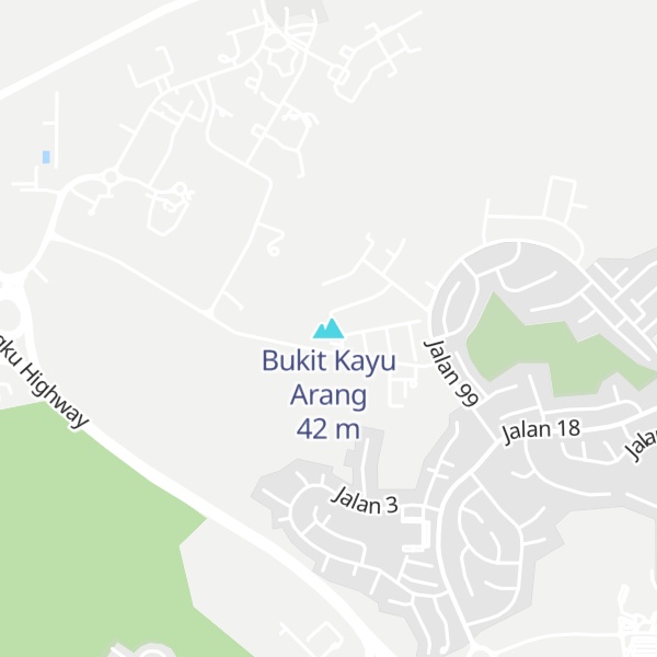 Map of Bukit Kayu Arang