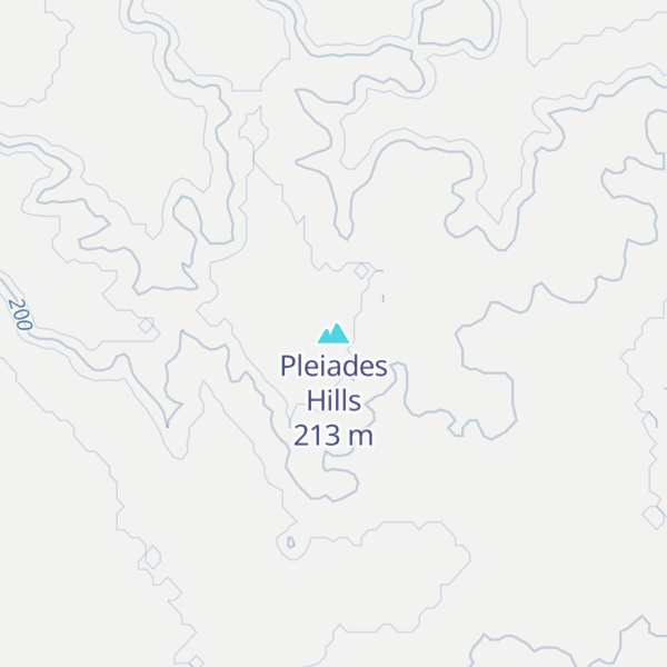 Map of Pleiades Hills