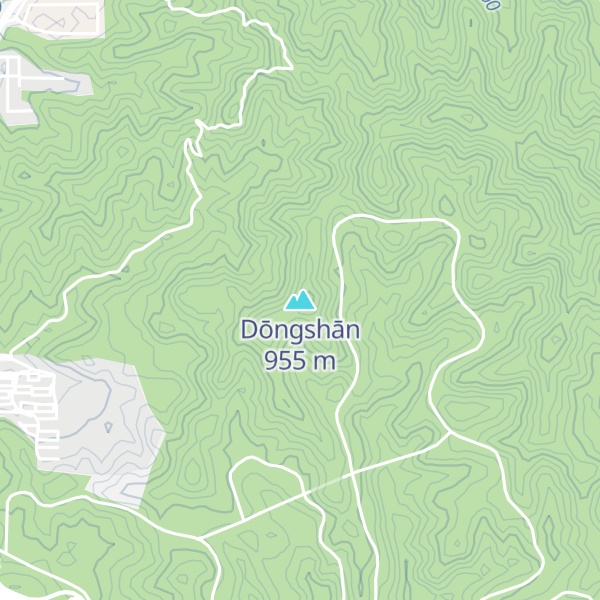 Map of Dōngshān