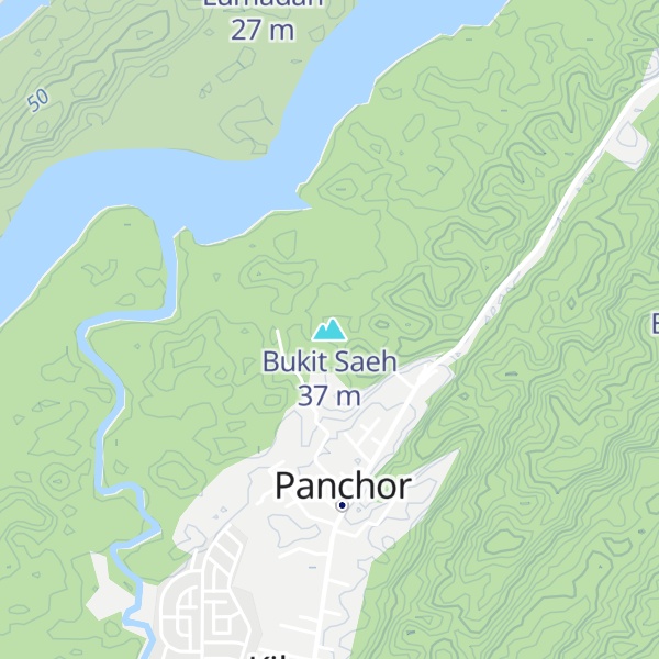 Map of Bukit Saeh