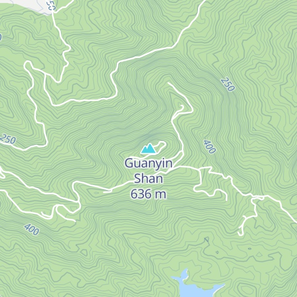 Map of Guanyin Shan