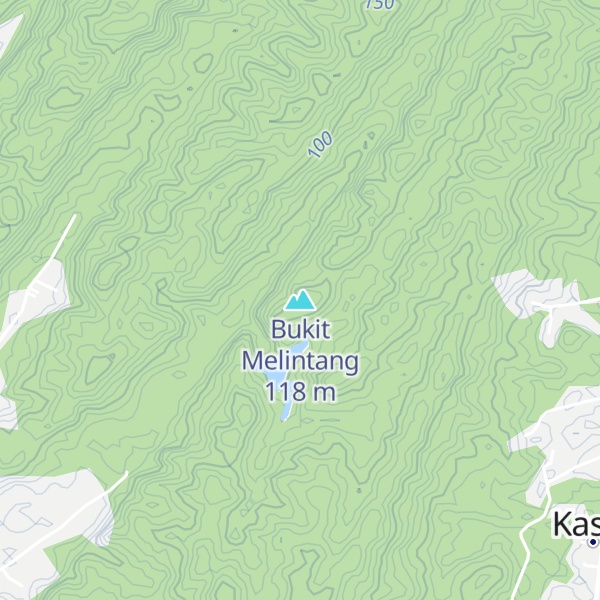 Map of Bukit Melintang