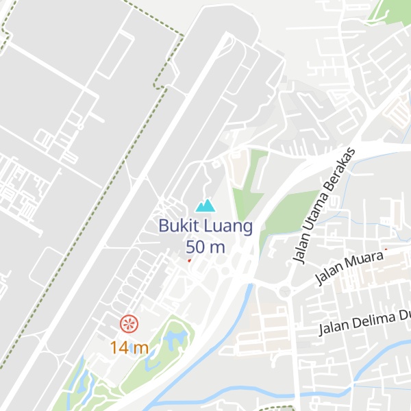 Map of Bukit Luang
