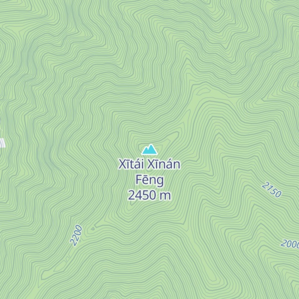 Map of Xītái Xīnán Fēng
